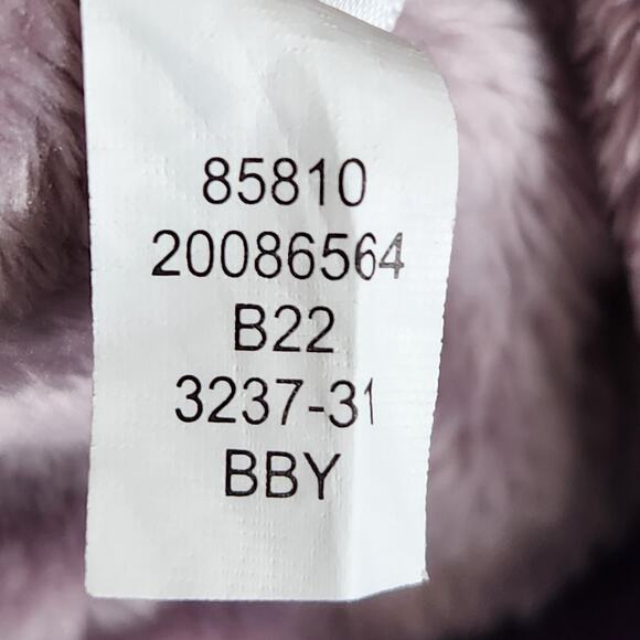 Duluth Trading Co Jacket Womens XL Purple Softshell Hooded Faux Fur Lined Zip - Picture 14 of 14